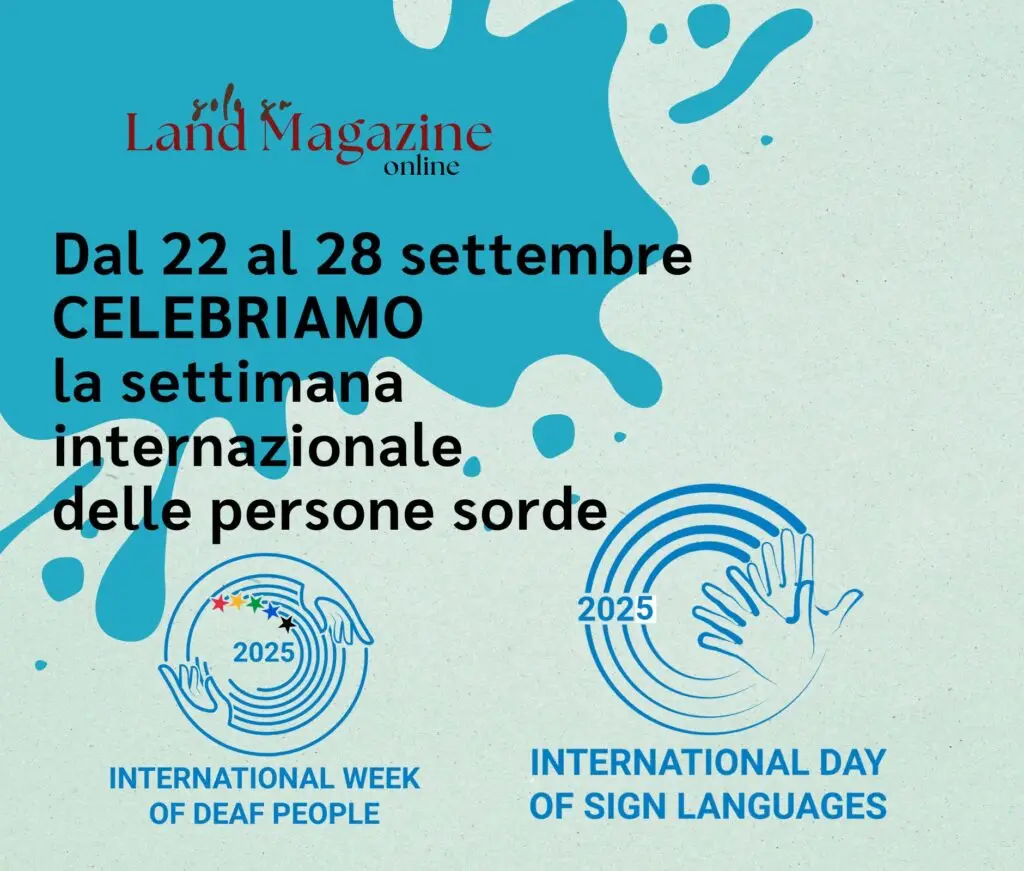 Dal 22 al 28 settembre SETTIMANA INTERNAZIONALE DELLE PERSONE SORDE magazine facebook 20250920 222420 0000