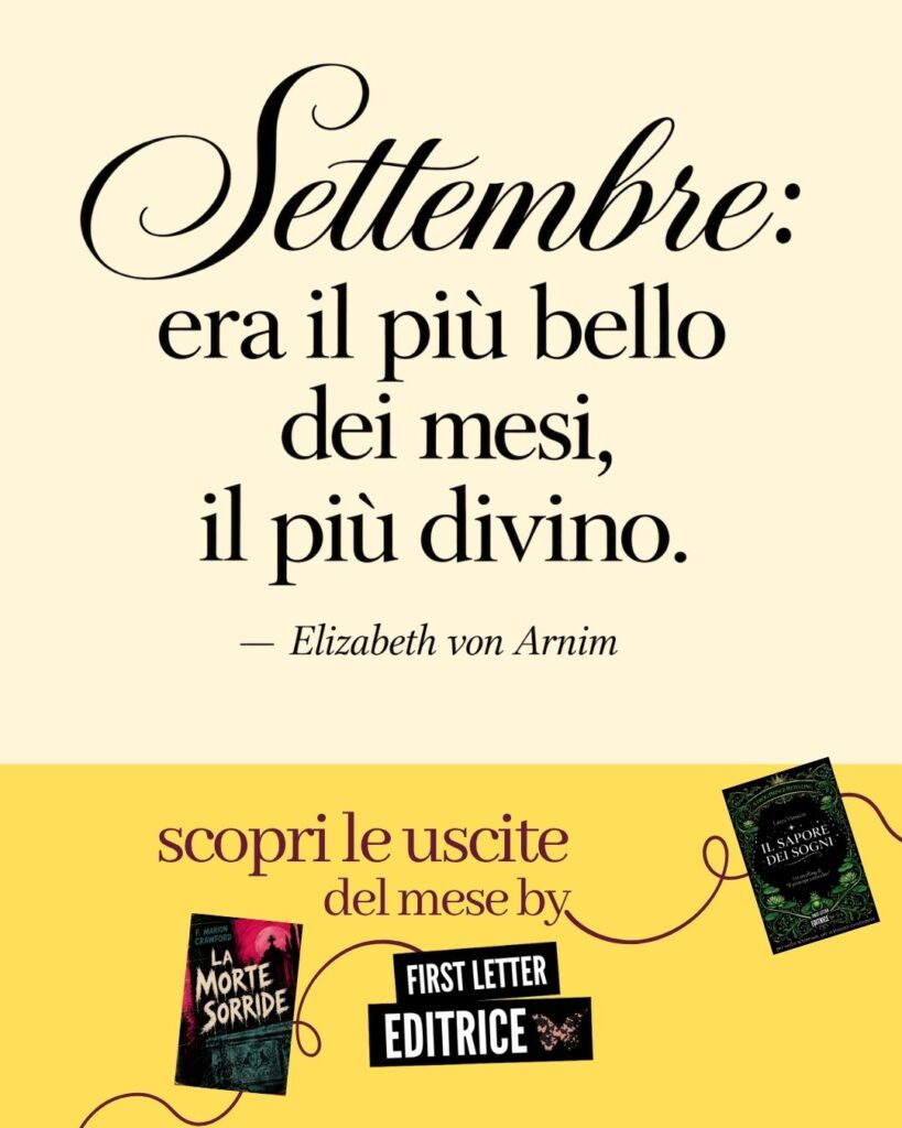 Le uscite di Settembre by First Letter Editrice first letter 2026 09 20t221547.760
