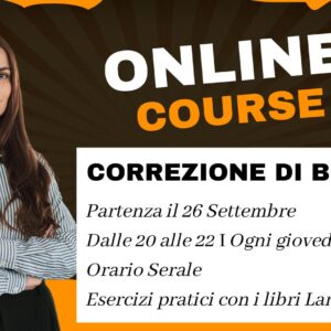 Corso di correzione di bozze - pacchetto premium