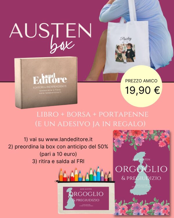 AUSTEN BOX PREORDER (RISERVATA AI PARTECIPANTI DEL FESTIVAL ROMANCE ITALIANO)