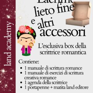 Box scrittrice romance - esclusiva FRI FIRENZE 2025