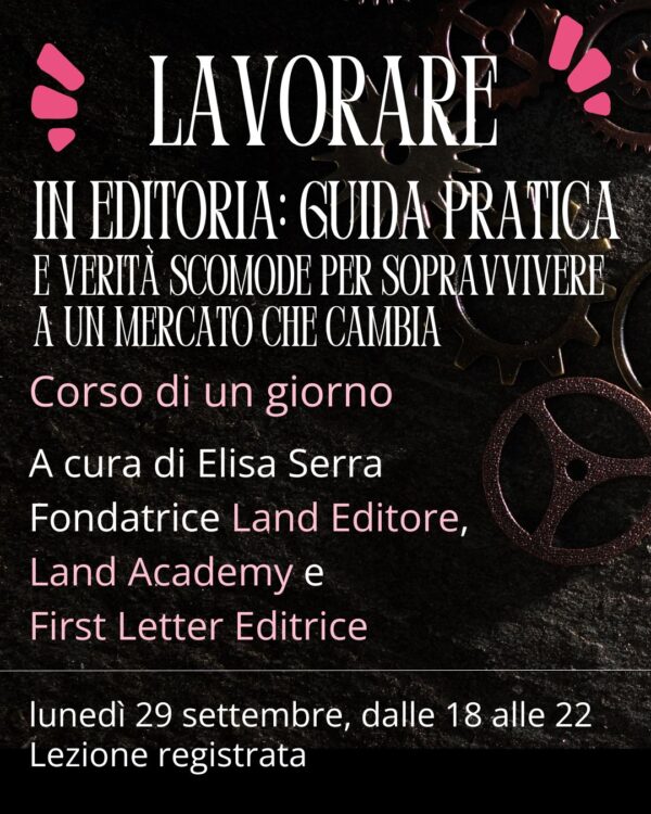 LAVORARE IN EDITORIA IN UN MERCATO CHE CAMBIA: CORSO DI UN GIORNO