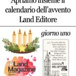 🎄 Apriamo il calendario dell’avvento Land Editore – Giorno Uno